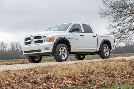 Pocket Fender Flares PXR Brilliant Black Ram 1500 2WD/4WD (2009-2018 & Classic) Rough Country-1