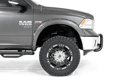 Dodge Pocket Fender Flares Rivets 09-18 RAM 1500 w/Metal Bumper Rough Country-3
