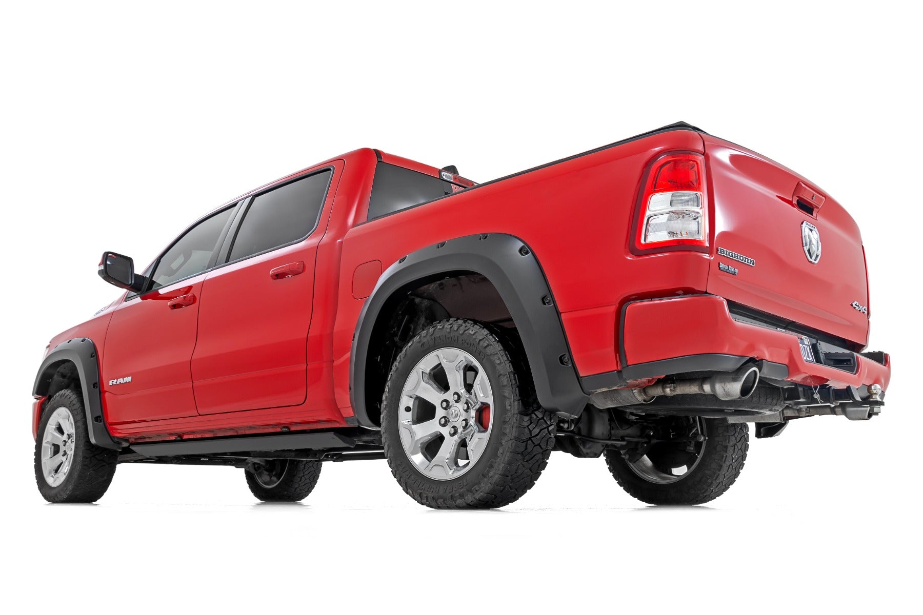 Pocket Fender Flares PAR Maximum Steel Ram 1500 2WD/4WD (2019-2024) Rough Country-1