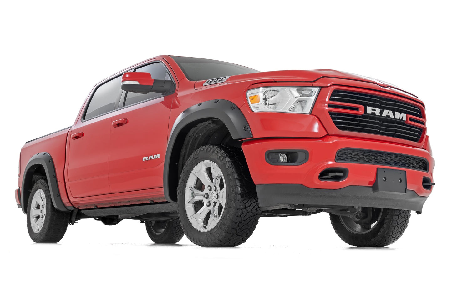 Pocket Fender Flares PAR Maximum Steel Ram 1500 2WD/4WD (2019-2024) Rough Country-2