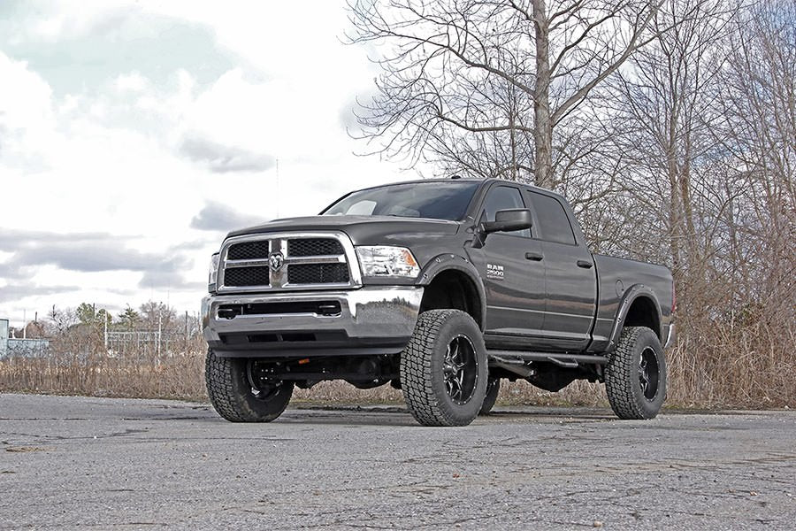 Rough Country Dodge Pocket Fender Flares w/Rivets 10-18 RAM 2500/3500 Rough Country