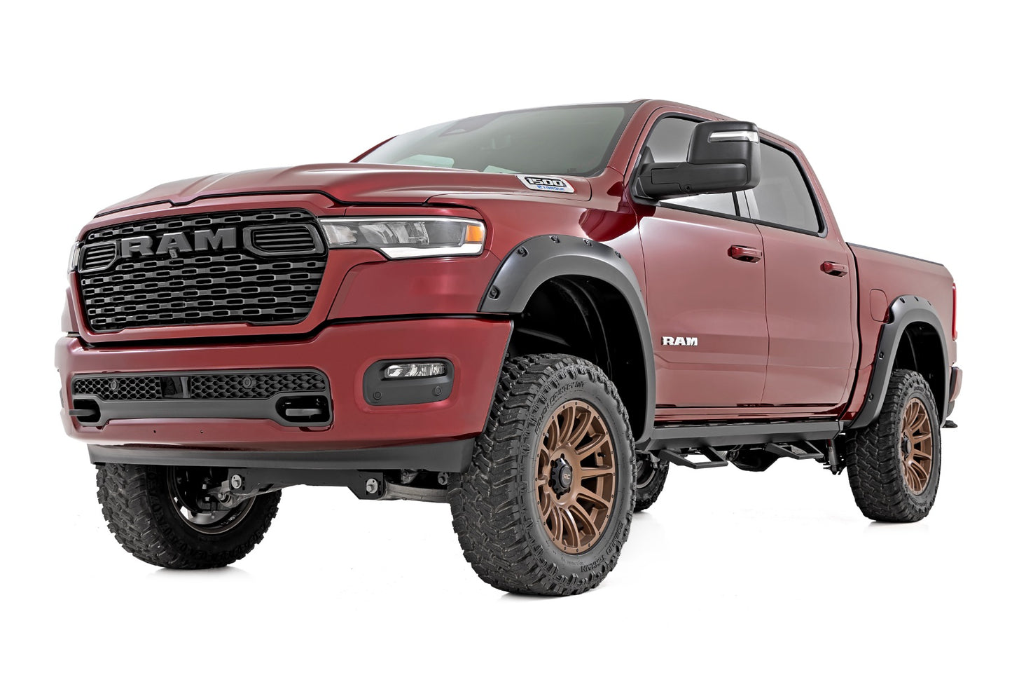 Pocket Fender Flares PB8 Midnight Blue Ram 1500 2WD/4WD (2025-2026) Rough Country-3