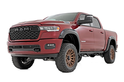 Pocket Fender Flares Gloss Black Ram 1500 2WD/4WD (2025-2026) Rough Country-3