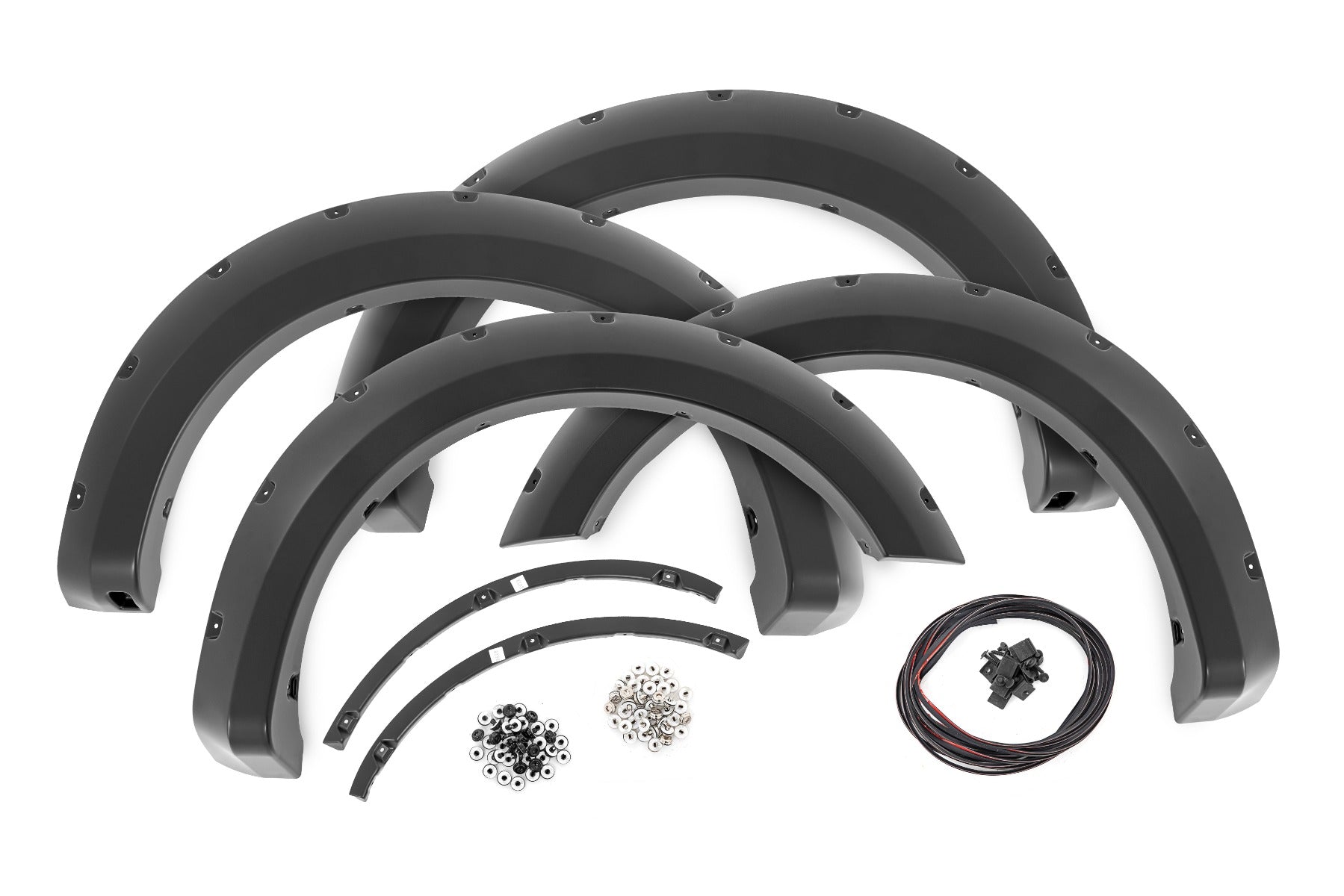 Pocket Fender Flares YZ Oxford White Ford F-150 2WD/4WD (2009-2014) Rough Country
