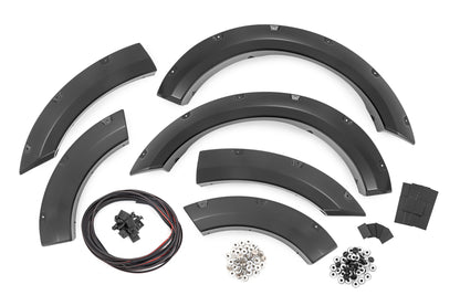 Pocket Fender Flares M7 Carbonized Gray Ford Bronco Sport 4WD (2021-2026) Rough Country