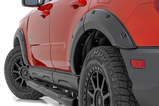 Pocket Fender Flares YZ Oxford White Ford Bronco Sport 4WD (2021-2026) Rough Country-1