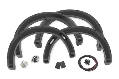 Pocket Fender Flares VA Desert Sand Ford Ranger 2WD/4WD (2024-2026) Rough Country-1