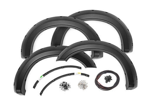 Pocket Fender Flares UJ Sterling Gray Ford F-250/F-350 Super Duty (11-16) Rough Country
