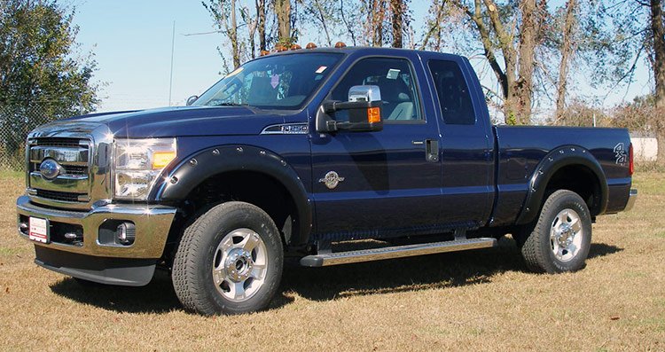 Rough Country Pocket Fender Flares w/Rivets 11-16 F-250/350 Rough Country