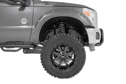 Pocket Fender Flares w/Rivets 11-16 F-250/350 Rough Country-2