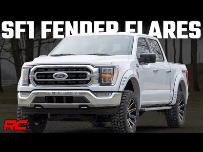 SF1 Pocket Fender Flares 21-23 Ford F-150 2WD/4WD Rough Country-2