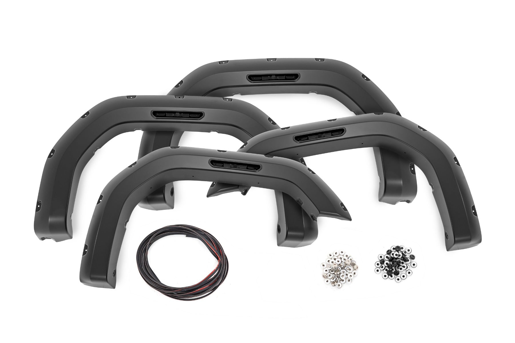 Pocket Fender Flares GXD Sterling Grey Metallic GMC Sierra 2500 HD/Sierra 3500 HD (20-26) Rough Country