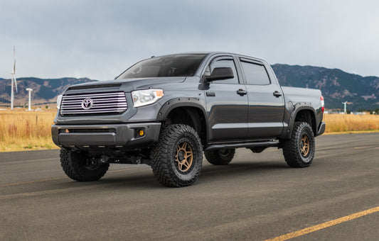 Pocket Fender Flares 089 Wind Chill Pearl Toyota Tundra 2WD/4WD (14-21) Rough Country-1