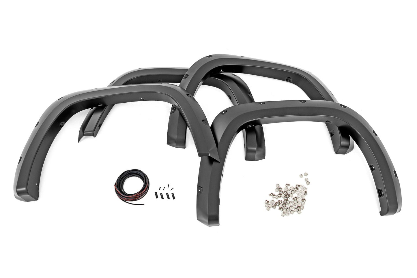 Pocket Fender Flares 4X4 Smoked Mesquite Toyota Tundra 2WD/4WD (22-26) Rough Country