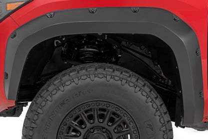 Pocket Fender Flares 040 Ice Cap Toyota Tacoma 2WD/4WD (2024-2026) Rough Country-4
