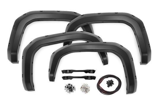 Pocket Fender Flares 1J9 Celestial Silver Metallic Toyota Tacoma (24-26) Rough Country-1