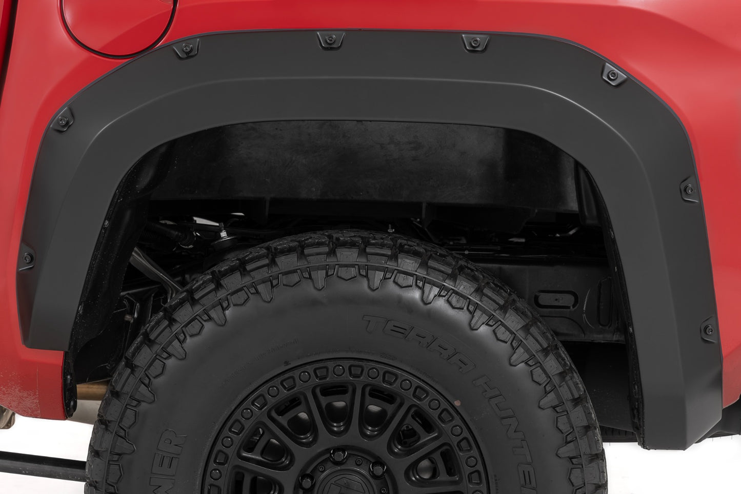Pocket Fender Flares 202 Gloss Black Toyota Tacoma 2WD/4WD (2024-2026) Rough Country-5