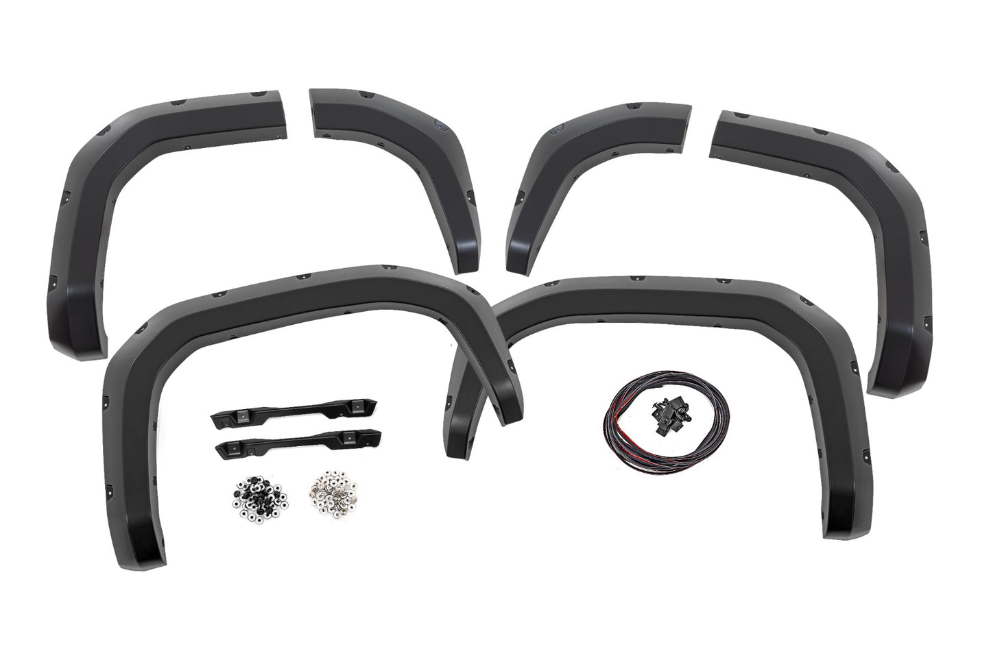 Fender Flares 3U5 Supersonic Red Toyota 4Runner 2WD/4WD (2025-2026) Rough Country-5