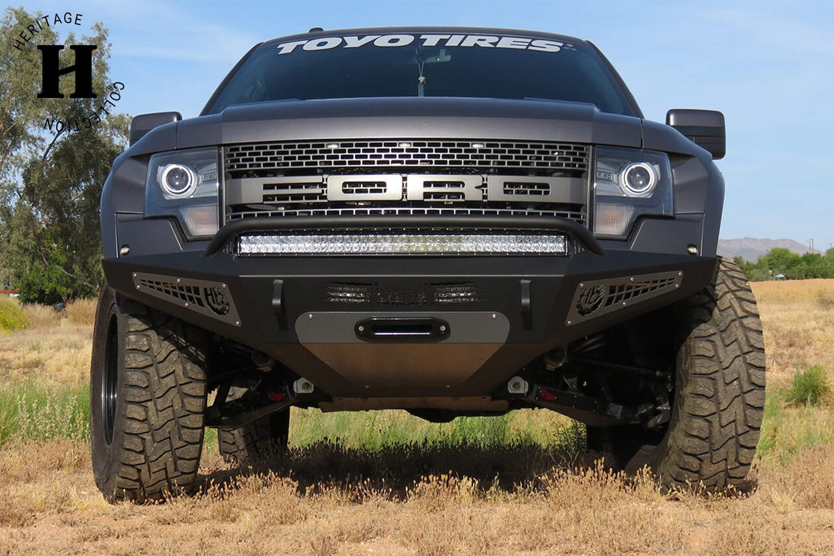 2010-2014 Ford F-150 Raptor HoneyBadger Front Bumper Addictive Desert Designs-1