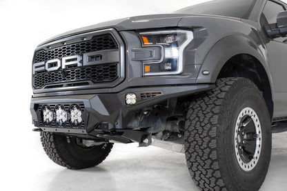 2017-2020 Ford Raptor Bomber Front Bumper Mounts for 3 Baja LP6 Round Lights Addictive Desert Designs-2