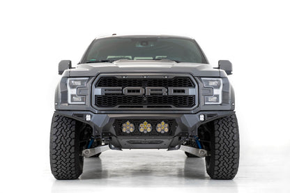 2017-2020 Ford Raptor Bomber Front Bumper Mounts for 3 Baja LP6 Round Lights Addictive Desert Designs-3