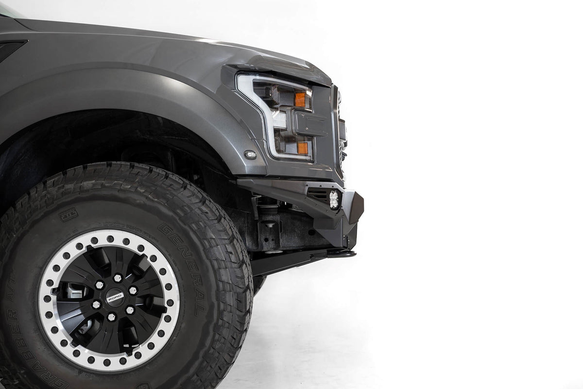 2017-2020 Ford Raptor Bomber Front Bumper Mounts for 3 Baja LP6 Round Lights Addictive Desert Designs-7