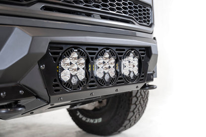 2017-2020 Ford Raptor Bomber Front Bumper Mounts for 3 Baja LP6 Round Lights Addictive Desert Designs-8