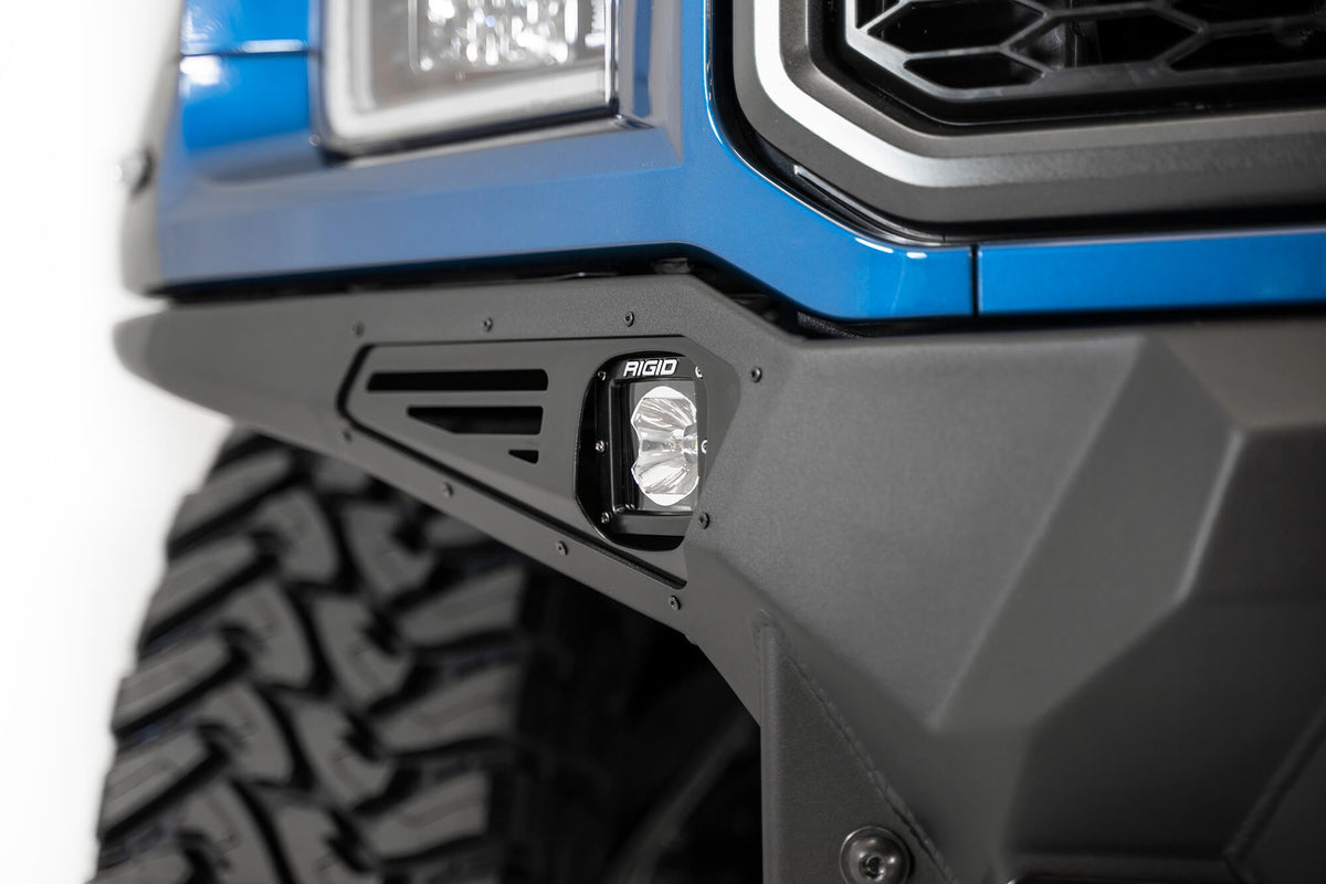 2017-2020 Ford Raptor Bomber Front Bumper Mounts for 4 Rigid 360 6 Inch Round Lights Addictive Desert Designs-1