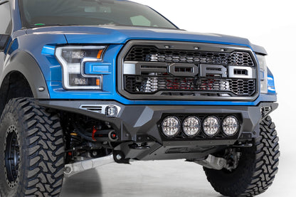2017-2020 Ford Raptor Bomber Front Bumper Mounts for 4 Rigid 360 6 Inch Round Lights Addictive Desert Designs-11