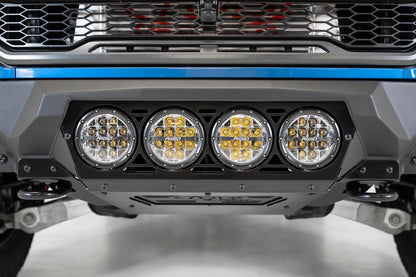2017-2020 Ford Raptor Bomber Front Bumper Mounts for 4 Rigid 360 6 Inch Round Lights Addictive Desert Designs-9