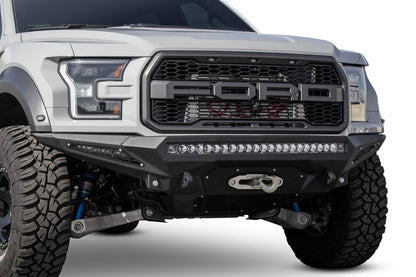 2017-2020 Ford F-150 Raptor Stealth Fighter Front Bumper With Winch Mount Addictive Desert Designs-10