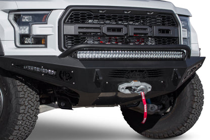 2017-2020 Ford F-150 Raptor HoneyBadger Front Bumper With Winch Mount Addictive Desert Designs