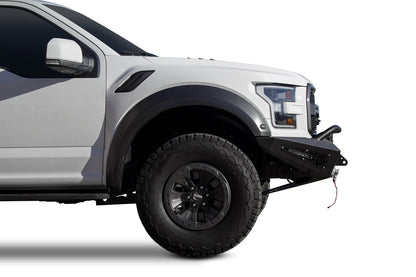 2017-2020 Ford F-150 Raptor HoneyBadger Front Bumper With Winch Mount Addictive Desert Designs-6