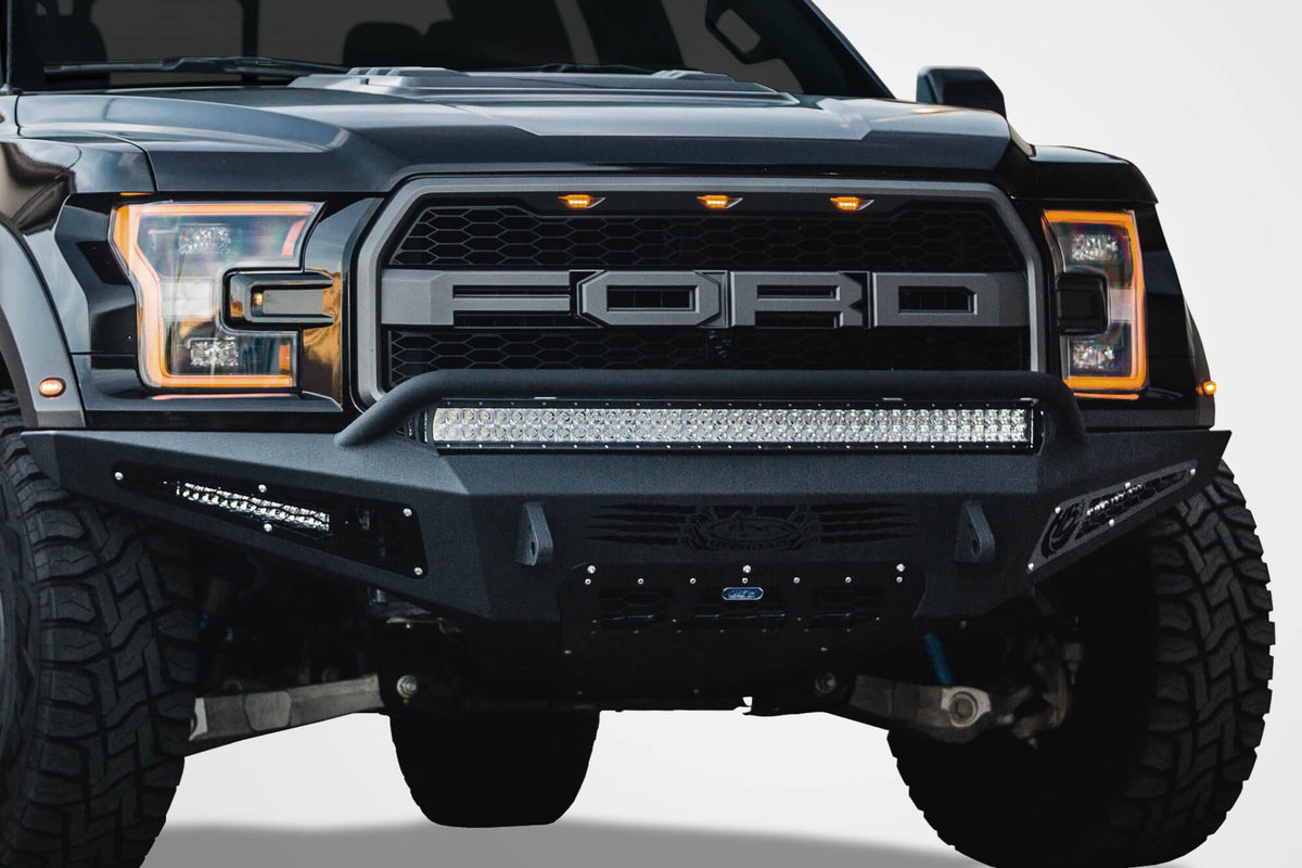 2017-2020 Ford F-150 Raptor HoneyBadger Front Bumper Addictive Desert Designs-2