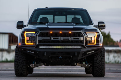 2017-2020 Ford F-150 Raptor HoneyBadger Front Bumper Addictive Desert Designs-6