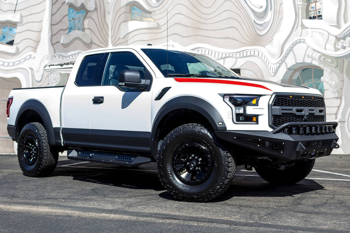 2017-2020 Ford F-150 Raptor HoneyBadger Front Bumper Addictive Desert Designs-8