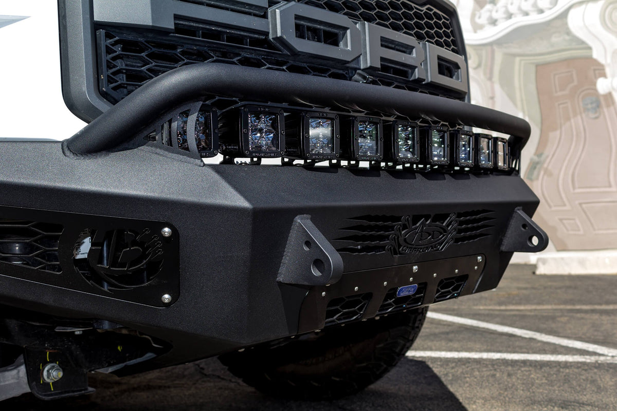 2017-2020 Ford F-150 Raptor HoneyBadger Front Bumper Addictive Desert Designs-9