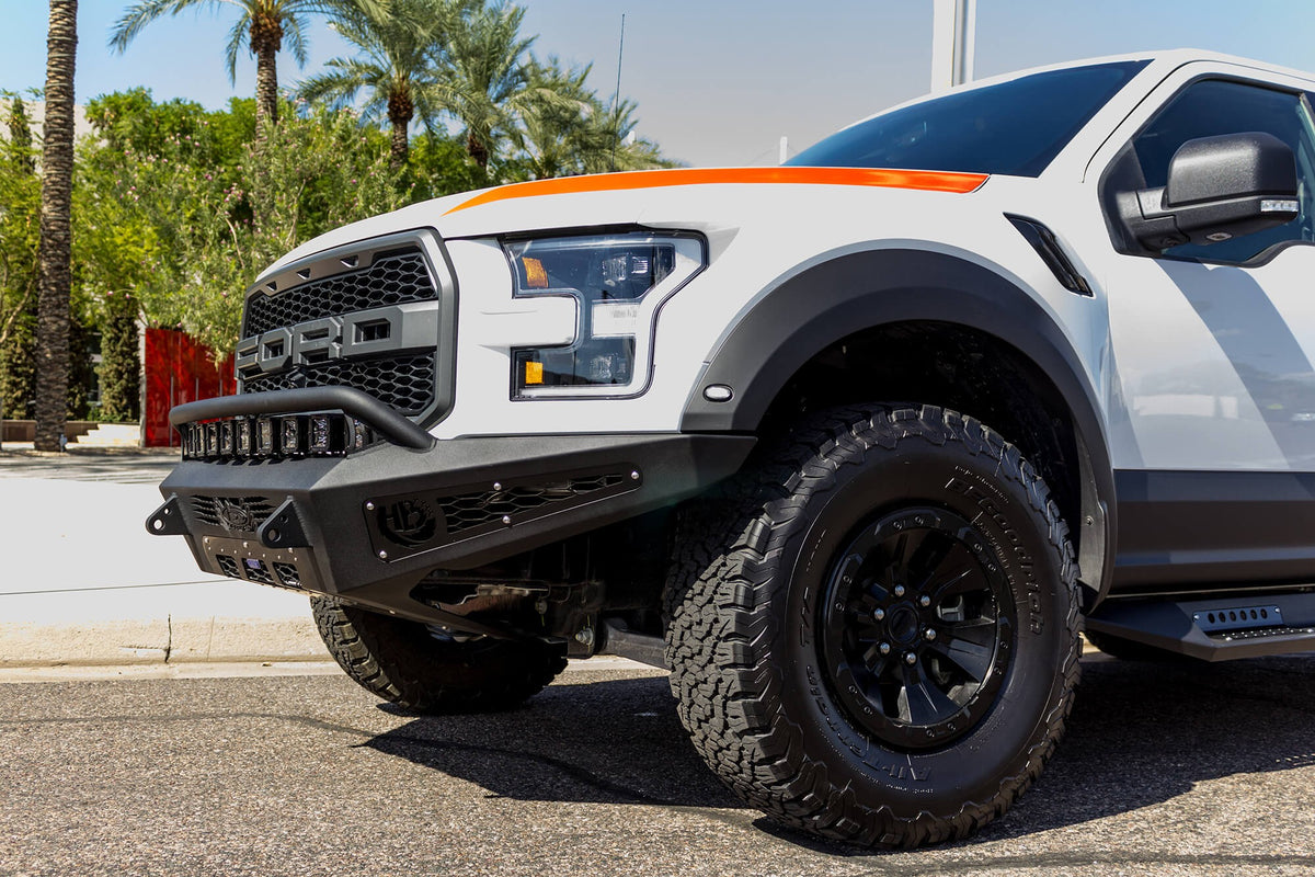 2017-2020 Ford F-150 Raptor HoneyBadger Front Bumper Addictive Desert Designs-10