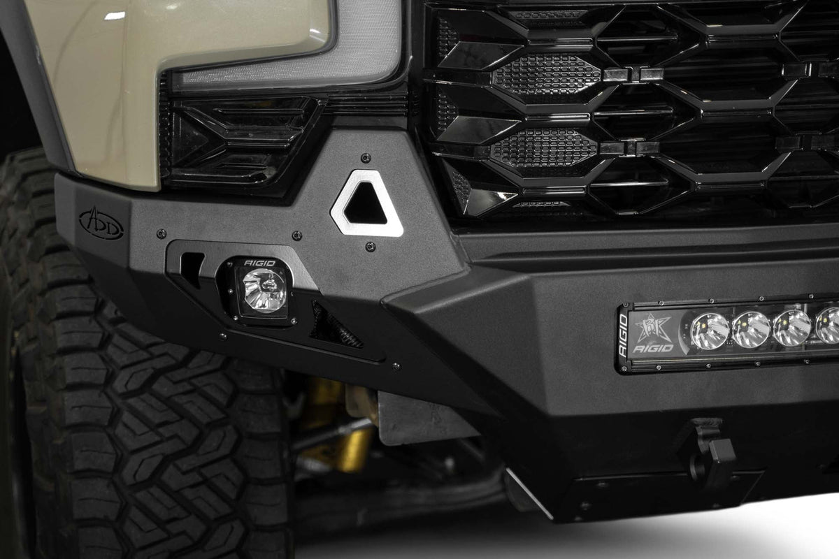 2022+ Chevrolet Silverado 1500 ZR2 Stealth Fighter Front Bumper Addictive Desert Designs-11