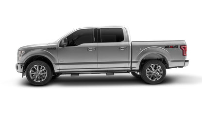 RKR Step System Cab Length (2 Step Mounts/2 Steps per Side) 1.75 Inch Rails 2015-2025 Ford F-150 SuperCrew Textured Black NFab-1