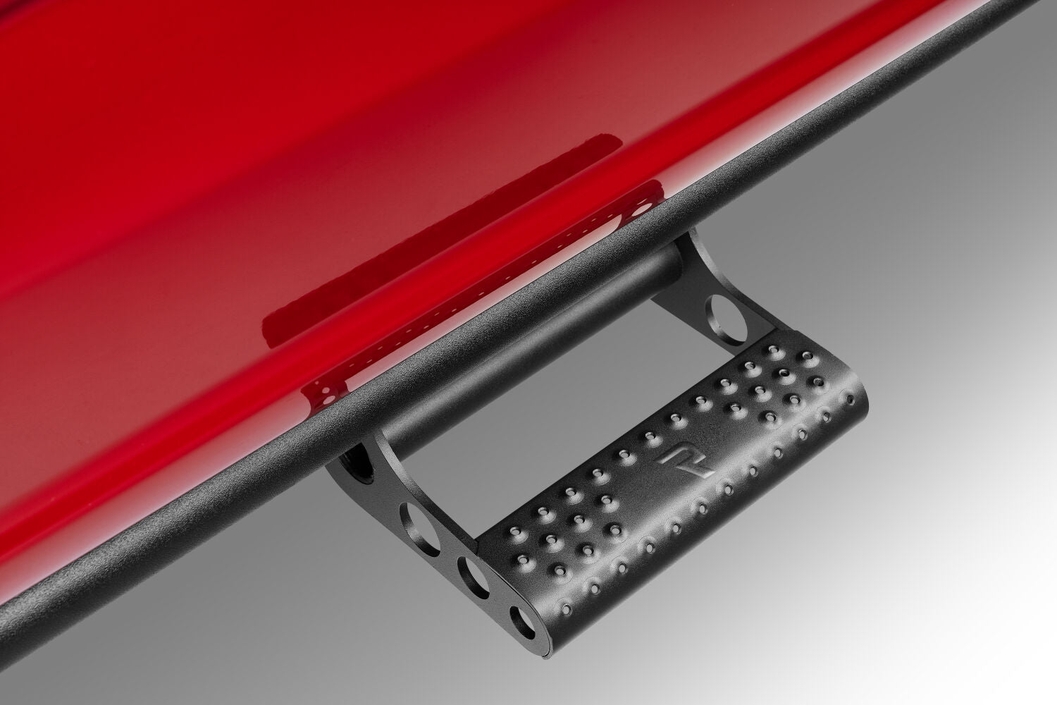 RKR Step System Cab Length (2 Step Mounts/2 Steps per Side) 1.75 Inch Rails 2015-2025 Ford F-150 SuperCrew Textured Black NFab-7