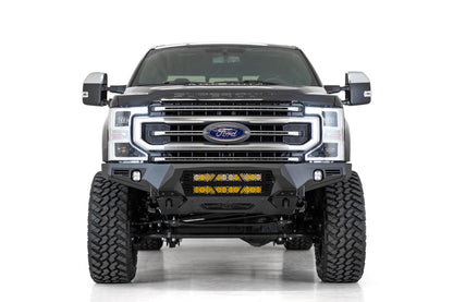 2017-2022 Ford Super Duty F-250 F-350 Bomber Front Bumper Mounts for dual 20 Inch Light Bars Addictive Desert Designs-2
