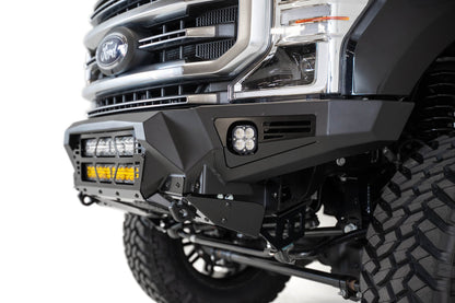 2017-2022 Ford Super Duty F-250 F-350 Bomber Front Bumper Mounts for dual 20 Inch Light Bars Addictive Desert Designs-3