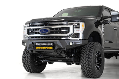 2017-2022 Ford Super Duty F-250 F-350 Bomber Front Bumper Mounts for dual 20 Inch Light Bars Addictive Desert Designs-5