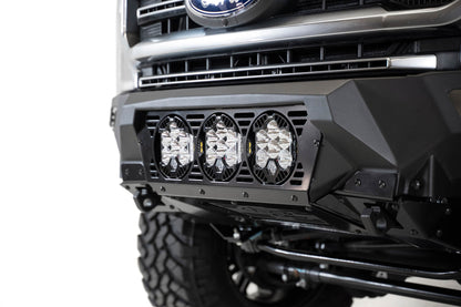 2017-2022 Ford Super Duty F-250 F-350 Bomber Front Bumper Mounts for 3 Baja LP6s Addictive Desert Designs-1
