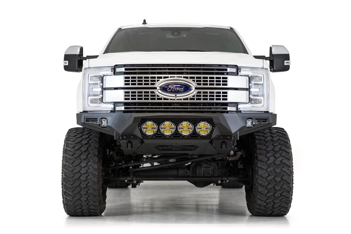 2017-2022 Ford Super Duty F-250 F-350 Bomber Front Bumper Addictive Desert Designs-3
