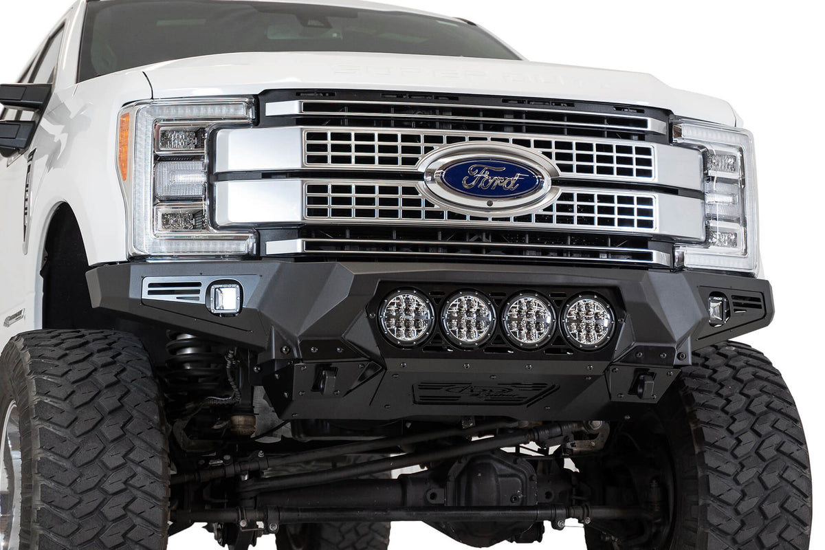 2017-2022 Ford Super Duty F-250 F-350 Bomber Front Bumper Addictive Desert Designs-6