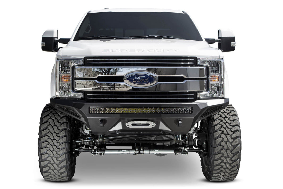 2017-2019 Ford Super Duty F-250, F-350 Stealth Fighter Front Bumper Addictive Desert Designs-2