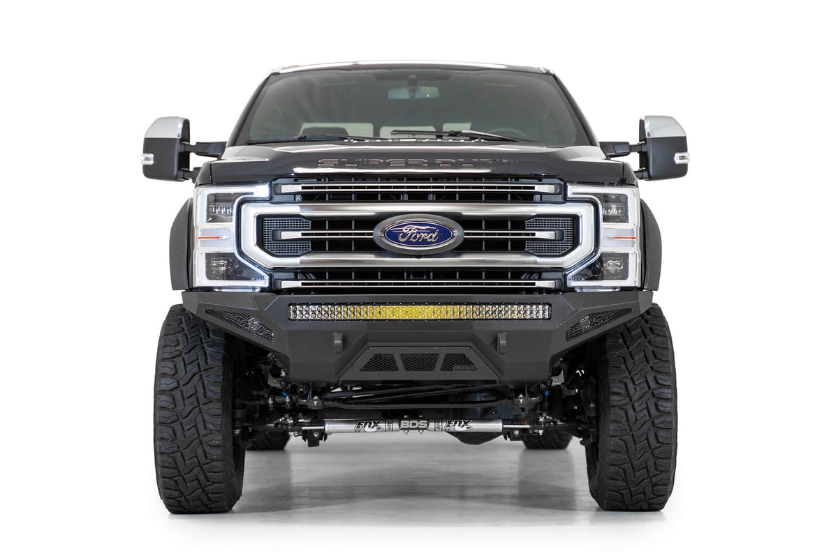 2020-2022 Ford Super Duty F-250 F-350 Stealth Fighter Front Bumper Addictive Desert Designs-11