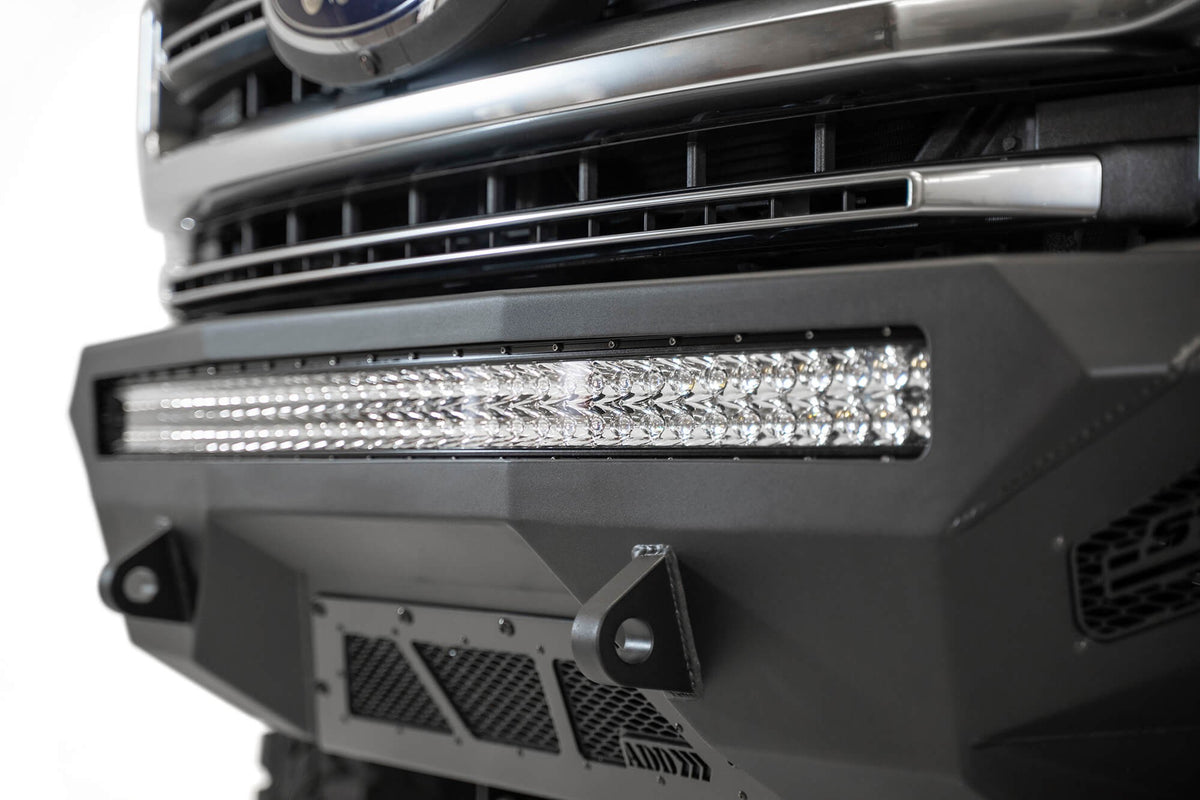 2020-2022 Ford Super Duty F-250 F-350 Stealth Fighter Front Bumper Addictive Desert Designs-3